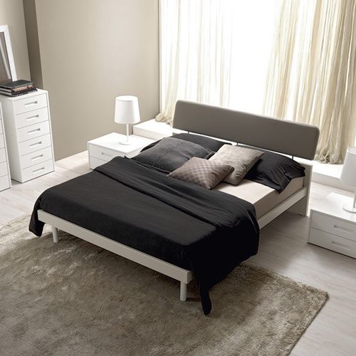 Doppelbett - FELIX - Doimo Cityline - modern / gepolstertes Kopfteil / Stoff