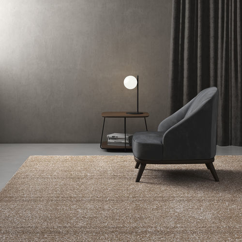 Moderner Kaminsessel - TANIA - Doimo Salotti - Stoff / Leder / Holz