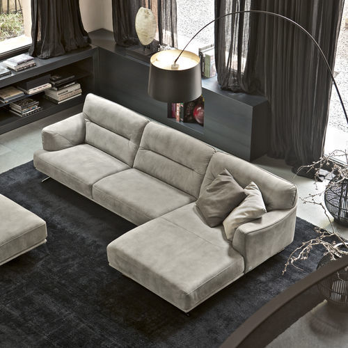 Modulsofa - SLY - Doimo Salotti - Eck / originelles Design / für Wohnzimmer
