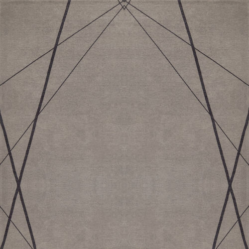 Moderner Teppich - GEOMETRICO - Doimo Salotti - mit geometrischen Motiven / Polyester / Baumwolle