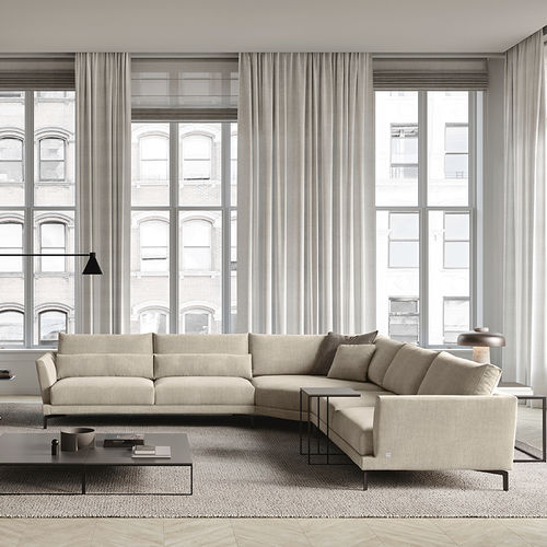 Modulsofa - Elton - Doimo Salotti - Eck / modern / für Wohnzimmer