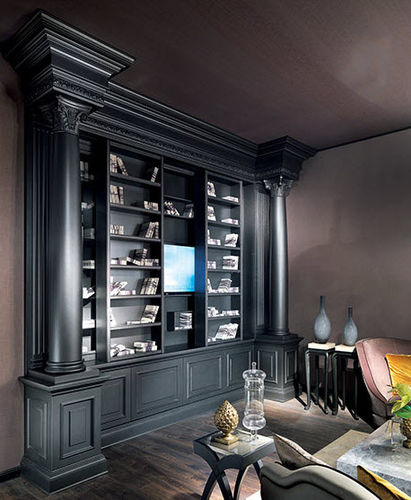 Stil-Bücherregal - FIDIA - Elledue srl - Holz / schwarz