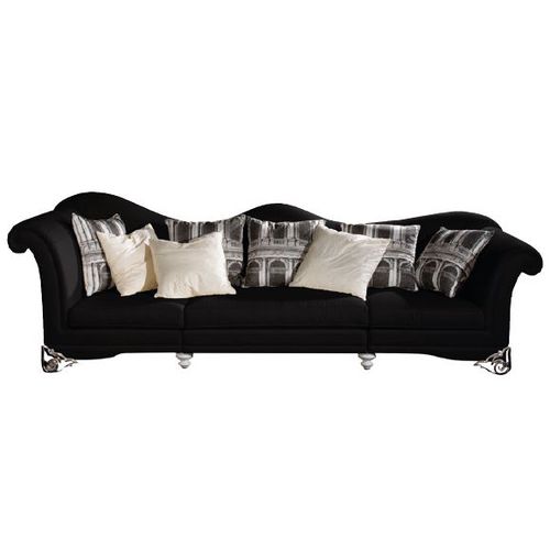 Klassisches Sofa - DOGE COMPOSITION 2  - Elledue srl - Stoff / schwarz