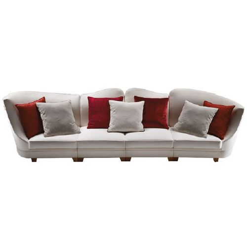 Modulsofa - LUDOVICO - Elledue srl - klassisch / Stoff / weiß