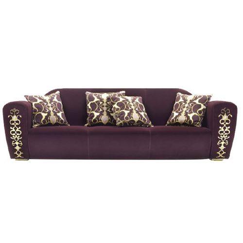 Modernes Sofa - SARAYA S 663 - Elledue srl - Stoff / violett / Zweisitzer