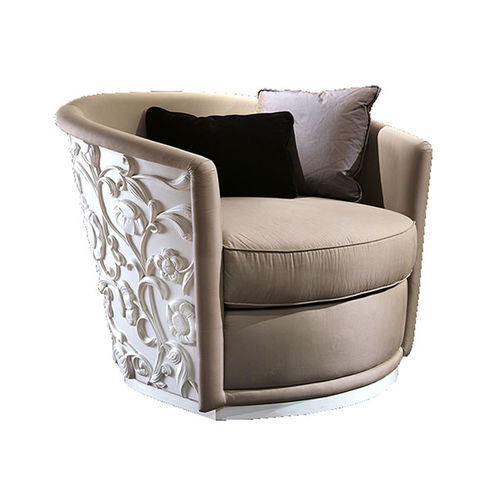 Klassischer Sessel - SARAYA LA 603/F - Elledue srl - Stoff / braun