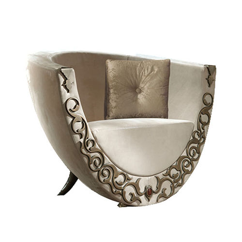 Stilsessel - SARAYA S 647 - Elledue srl - Stoff / beige