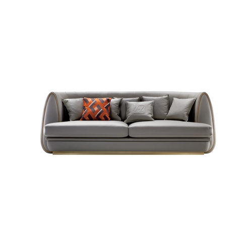 Modernes Sofa - ULYSSE S 763 - Elledue srl - Stoff / mit abnehmbarem Kissen / grau