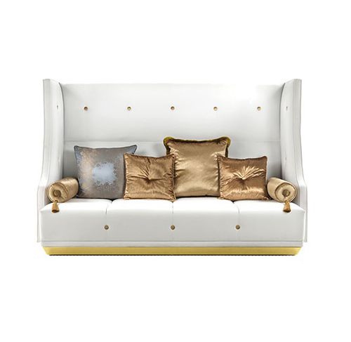 Klassisches Sofa - CAESAR S913 - Elledue srl - Stoff / Hochlehner / Ohren