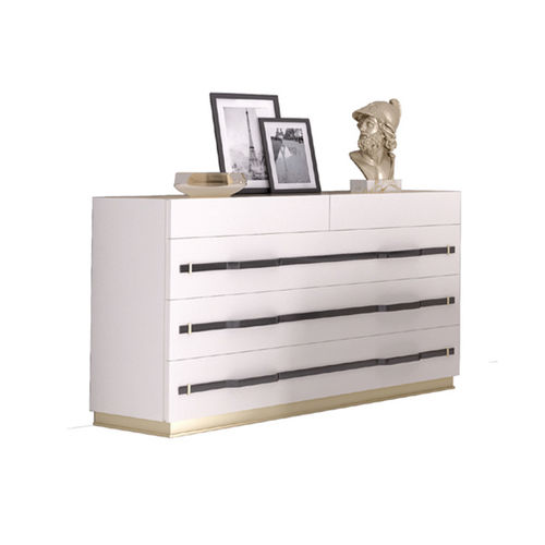 Moderne Kommode - ULYSSE B 758 - Elledue srl - lackiertes Holz / nicht angegeben / weiß
