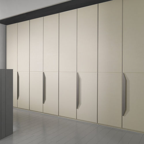 Moderner Kleiderschrank - ATLANTE FLORES  - Emmebi Industria Mobili - lackiertes Holz / Eiche / Nussbaum