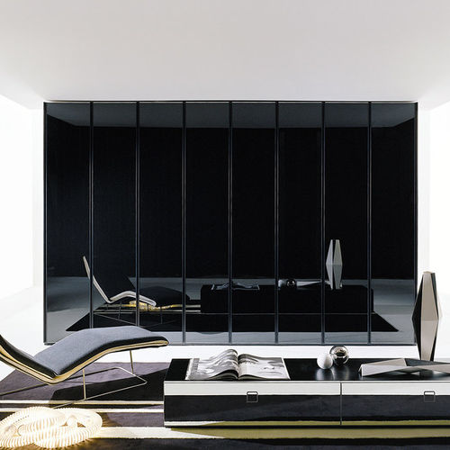 Eckkleiderschrank - ATLANTE SHEER - Emmebi Industria Mobili - modern / lackiertes Holz / Eiche