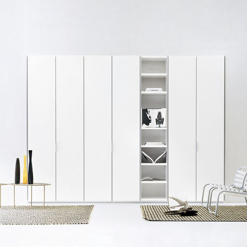 Einbaukleiderschrank - ATLANTE CLIP - Emmebi Industria Mobili - modern / lackiertes Holz / Eiche