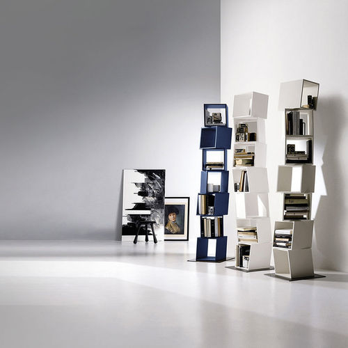 Modul-Bücherregal - RUBIK - Emmebi Industria Mobili - modern / Aluminium / lackiertes Aluminium