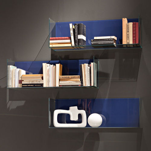 Wandmontiertes Regal - GLASSBOX - Emmebi Industria Mobili - modern / Glas