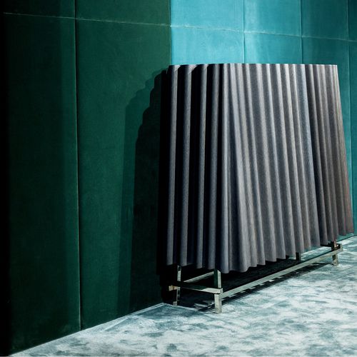 Hohes Sideboard - RIDEAU - Emmemobili - originelles Design / Holz / von Ferruccio Laviani