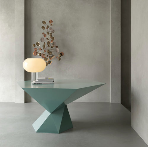Designtisch / originell - FRESKO - Emmemobili - Eiche / Nussbaum / Holzfurnier