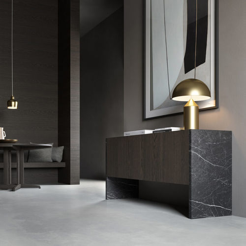Modernes Sideboard - BRUG  - Emmemobili - Eiche / Nussbaum / Kirschbaum