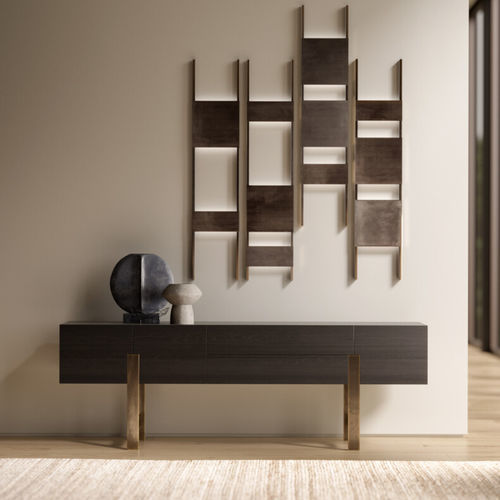Sideboard mit hohen Beinen - GALA  - Emmemobili - modern / Eiche / Nussbaum