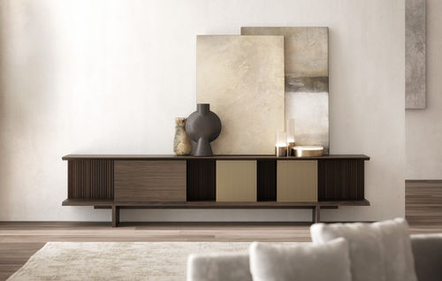 Modernes Sideboard - INFINITE - Emmemobili - Eiche / Nussbaum / Kirschbaum