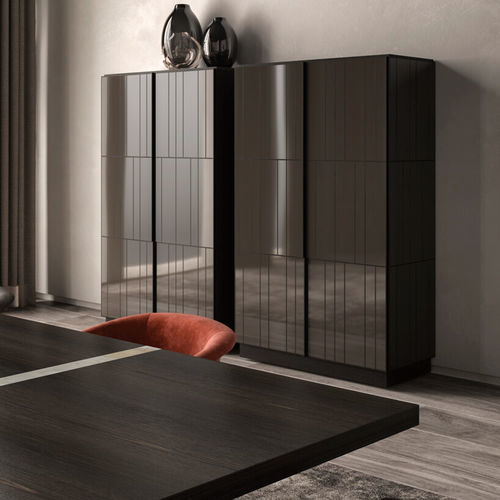 Hohes Sideboard - OMAMOND - Emmemobili - modern / lackiertes Holz / Eiche