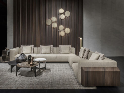 Modulsofa - HIDEAWAY - Emmemobili - modern / Stoff / Leder