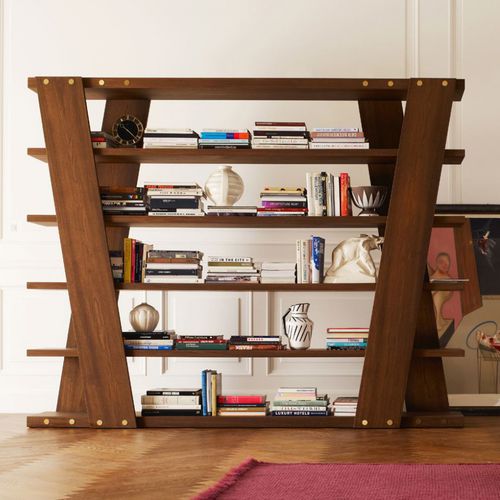 Modernes Regal - MISTERIX - Emmemobili - Holz / von Ferruccio Laviani