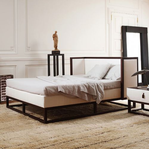 Doppelbett - WIEN  - Emmemobili - modern / Polster / gepolstertes Kopfteil