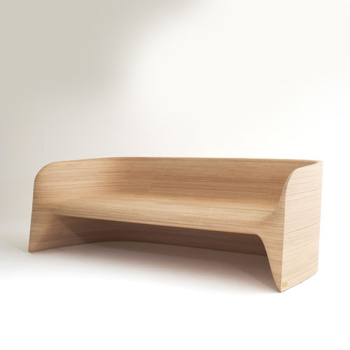 Modernes Sofa - KNOKKE  - Emmemobili - für Außenbereich / Massivholz / Sperrholz