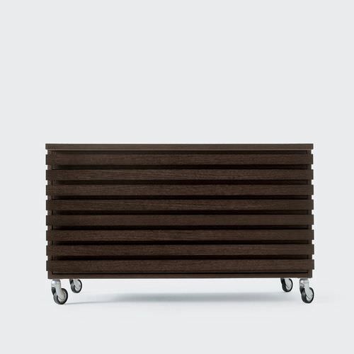 Moderne Kommode - VENEZIA - Emmemobili - Holz / mit Rollen / nicht angegeben