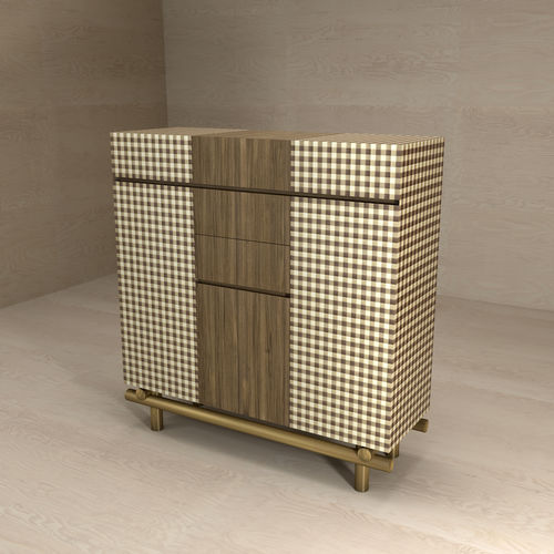 Hohes Sideboard - RUSTICA-C  - Emmemobili - klassisch / Holz / von Ferruccio Laviani