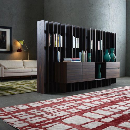 Modernes Sideboard - SIPARIO LC  - Emmemobili - lackiertes Holz / von Carlo Colombo