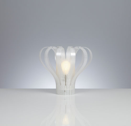 Tischlampe - SPUMONE LUME - Emporium - Polycarbonat / originelles Design / schnurlos