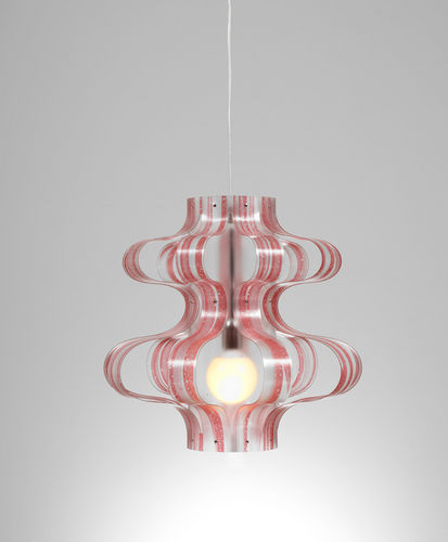 Hängelampe - VENEZIA - Emporium - Polycarbonat / originelles Design / mit Kabel
