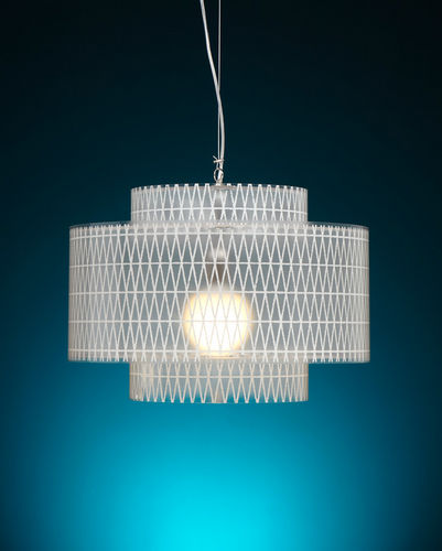 Hängelampe - TROCADERO - Emporium - Polycarbonat / modern / mit Kabel