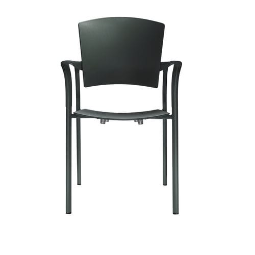 Moderner Stuhl - EINA  - Enea - für den Innenraum / Stoff / Aluminium