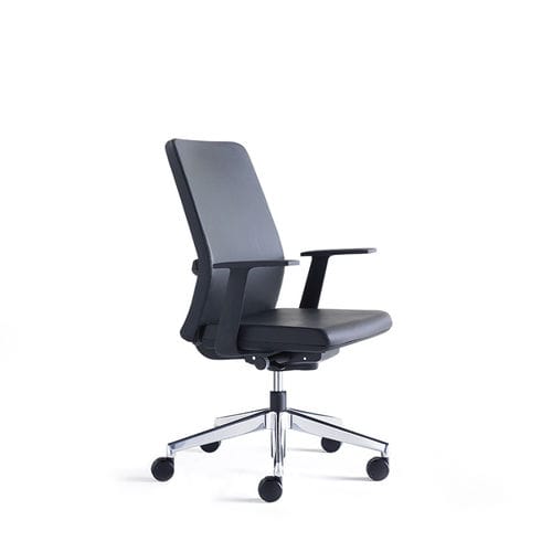 Moderner Bürostuhl - MOVADO  - Enea - für den Innenraum / Stoff / Gestell aus lackiertem Aluminium