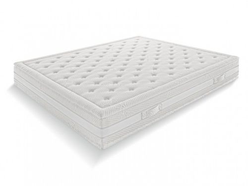 Doppelbett-Matratze - HERMITAGE 7 WHITE - Ennerev Materassi - Memory / 160x200 cm / 90x200 cm