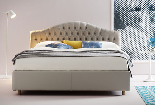 Doppelbett - AREM  - Ennerev Materassi - klassisch / Leder / 160x200 cm