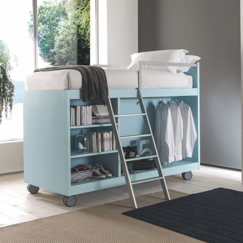 Hochbett - 1X2 ISOLA - Erba Mobili di Erba Giulio e Alessandro - Einpersonen / modern / für Jungen
