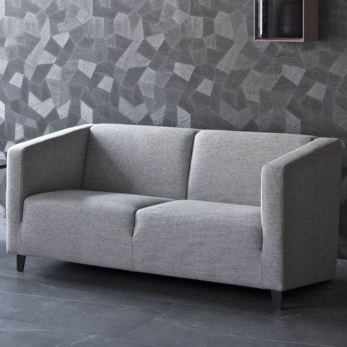 Modernes Sofa - STEVE - ESTEL - Stoff / Leder / Polyurethanschaum