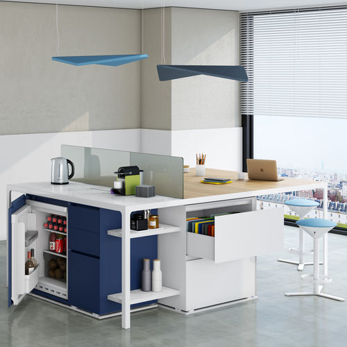 Kücheninsel für Büro - ISOLA SHOP - ESTEL