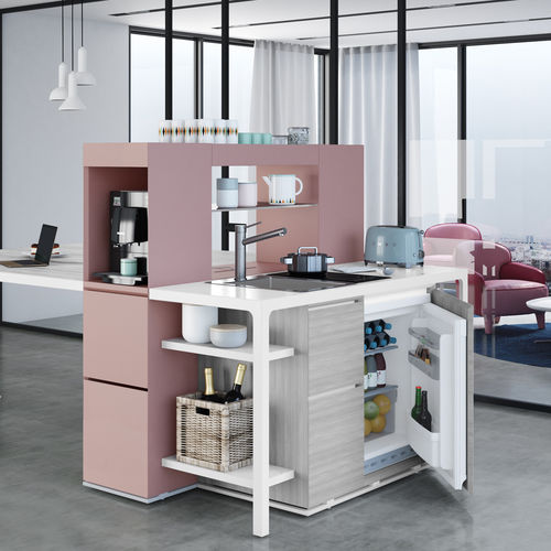Kaffemaschinen-Schrank / für professionellen Gebrauch - ISOLA SNACK - ESTEL
