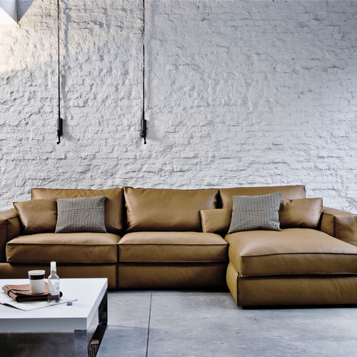Modulsofa - CARESSE  - ESTEL - Eck / Bett / modern