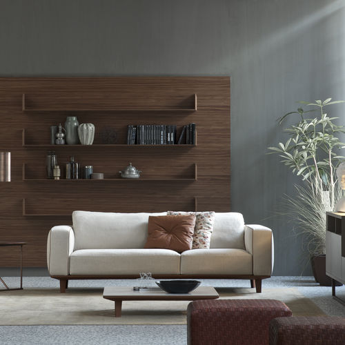 Modulsofa - CARESSE EN VOL - ESTEL - Eck / modern / Stoff