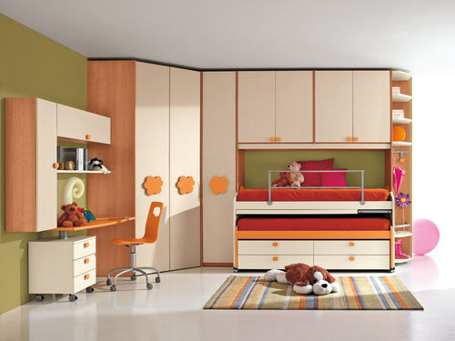 Weißes Kinderzimmer - NUVOLA - 6 - Faer Ambienti - unisex