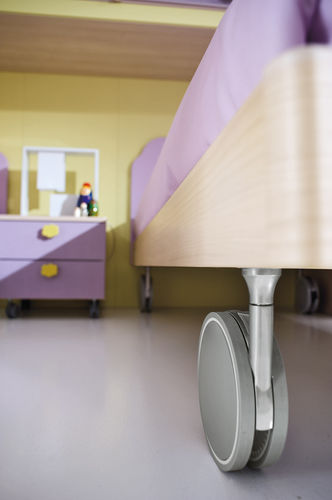 Moderner Nachttisch - NUVOLA - 9 - Faer Ambienti - Holz / rechteckig / für Kinder