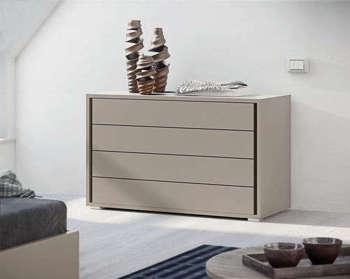 Moderner Kleiderschrank - WING - 4 - Faer Ambienti - Holz / mit Schwingtür