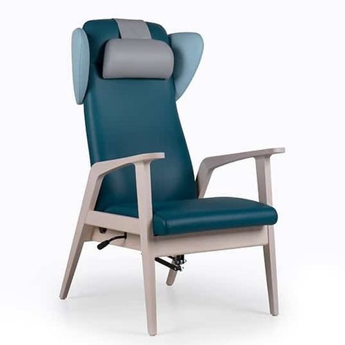 Moderner Sessel - KYARA MAD RCL OCTAVE - Fenabel- The heart of seating - Leder / Holz / Ohren