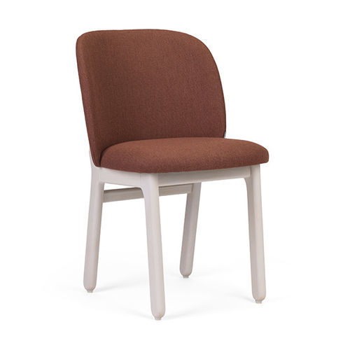 Moderner Stuhl - ARCO - Fenabel- The heart of seating - für den Innenraum / Stoff / Gestell aus Buche